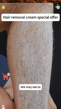 🔥Painless Full Body Hair Removal Cream for Men & Women– Skin-friendly for all areas🌿