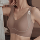 🏆 Last Day Special Price £9.99 !  💕 Buy More Save More 💕 Subtle Striped Seamless Bra with W-Support – Comfort & Style!