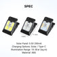 🏆 Last Day Special Price £9.99 ! 🔥Buy 2 Get 1 Free🎁Outdoor Solar Clip Light with Motion Sensor