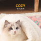 🐾 Last Day Special Price £9.99! 🛏️ Cozy Pet Nest for Cats and Dogs - Plush & Machine Washable, Perfect for Your Pet's Comfort and Warmth ✨