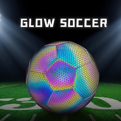 🏆 LIMITED-TIME 50% OFF! ⚽Holographic Luminous Soccer Ball