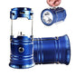 ⛺️ LIMITED-TIME 50% OFF! ✨Solar Camping Lantern‑ Rechargeable Collapsible LED Lamp, IPX4 Waterproof Light with Magnetic Base & Foldable Hanging Hook for Outdoor Emergency