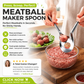 🍳 Last Day Special Price £9.99! 🔥Buy 1 Get 1 Free🎁Stainless Steel Meatball Maker Spoon, Non‑Stick Scoop & Drain Meat Ball Mold Spoon