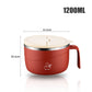 🍜 LIMITED-TIME 50% OFF! ⚡ 304 Stainless Steel Multi-Purpose Anti-Scald Large-Capacity Instant Noodle Bowl 🥢