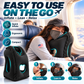 ✈️ LIMITED-TIME 50% OFF! ✨ Inflatable Ergonomic Hollow-Cutout Travel Pillow – PVC Flocking, Quick Inflate, With Storage Bag