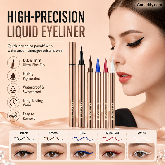 🏆 Last Day Special Price £8.99 ! 💜Buy 1 get 1 free💜Non-smudging Waterproof Long-lasting Eyeliner Pencil