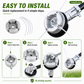 ⚙️ Last Day Special Price £8.99 ! 🌿Buy 2 Get 1 Free🎁 Aluminum Trimmer Head – 4-Line Cutting & Universal Fit – Heavy-Duty & Easy Line Replacement 🏡