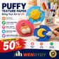 🎨 LIMITED-TIME 50% OFF! ✨Magic Fluffy Pigments, Pigment Paper, DIY Paintbrushes