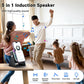 🔊50% OFF NOW ! ⚡ 5‑IN‑1 WIRELESS SPEAKER STAND – immersive stereo sound, adjustable angle🎶