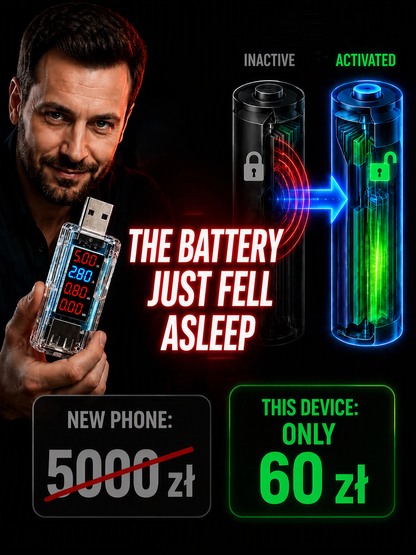 🏆 Last Day Special Price £8.99! 🔥Buy 2 Get 1 Free🎁USB Smartphone Battery Repair Dongle