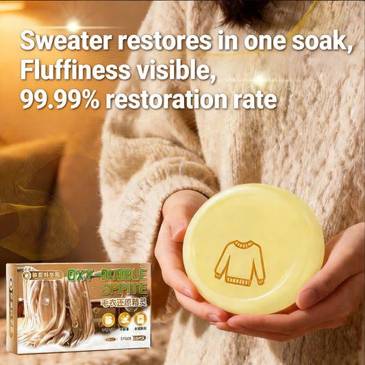 Magic Restore Soak: The First US-Developed Formula That Instantly Unshrinks Your Favorite Clothes in One Soak!