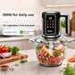 🥩50% OFF HOT SALE! 🥦USB Cordless Digital Electric Food Mincer, Multi-Function Compact Kitchen Chopper for Meat, Vegetables, Fruit & Homemade Sauces