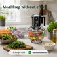 🥩50% OFF HOT SALE! 🥦USB Cordless Digital Electric Food Mincer, Multi-Function Compact Kitchen Chopper for Meat, Vegetables, Fruit & Homemade Sauces