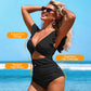 👙 68% OFF NOW! 💃 Sexy Ruffled One-Piece Swimsuit – Ruffle Detail, Tummy Control & Vibrant Colors 🌊