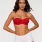 ⏳LAST WEEK SALE -ONLY £19.99!🖤💐Women's Convertible Strapless Minimiser Bandeau Bra Underwire Unlined for Large Bust