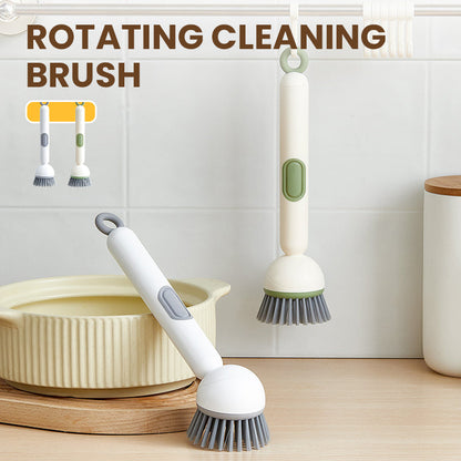 💥Christmas Sale BUY 1 GET 1 FREE🧼 Spin Away Grime Easily – Rotatable Cleaning Brush 🔄|Powerful & Ergonomic for Every Surface✅