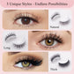 🏆 Last Day Special Price £9.77 ! 🔥 Buy One Get One Free 🎁  💐Waterproof & Reusable Self-Adhesive Eyelashes