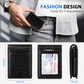 💼 LIMITED-TIME 50% OFF! ✨AirTag Wallet for Men - with Pop Up Aluminum Case Money Clip Slim Leather Slots Credit Card Holder RFID Blocking Bifold Minimalist Wallet