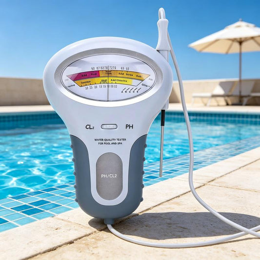🔬 LIMITED-TIME 50% OFF! 💧 pH & Cl2 Chlorine Tester – Precise Measurement of pH & Chlorine in Pool – Simple, Fast, Reliable. 🔥🏊