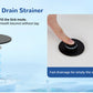 🏆 Last Day Special Price £9.99! 🔥Hibbent Upgraded 3-in-1 Sink Drain Filter, Universal Pop-Up Stopper, Removable Stainless Steel Basket-Shaped Hair Catcher