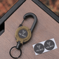 🔑 Last Day Special Price £9.78 ! 🔥Buy 1 Get 1 Free🎣 Retractable Carabiner Keychain – 65cm steel lanyard, 100,000 pull cycles. Lightweight & sturdy. No more fumbling for keys! 🧗✨