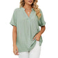 ⏳Last Day Special Price ￡16.77! Women's Solid Color Loose Casual Bottoming Shirt