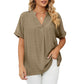 ⏳Last Day Special Price ￡16.77! Women's Solid Color Loose Casual Bottoming Shirt