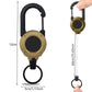 🔑 Last Day Special Price £9.78 ! 🔥Buy 1 Get 1 Free🎣 Retractable Carabiner Keychain – 65cm steel lanyard, 100,000 pull cycles. Lightweight & sturdy. No more fumbling for keys! 🧗✨