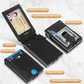 💼 LIMITED-TIME 50% OFF! ✨AirTag Wallet for Men - with Pop Up Aluminum Case Money Clip Slim Leather Slots Credit Card Holder RFID Blocking Bifold Minimalist Wallet