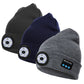 🎅 LIMITED-TIME 50% OFF! 🎁Peel-Off LED Headlamp Bluetooth Headset Knit Cap