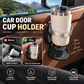 🚗 Last Day Special Price £9.99! 🥤Multifunctional Foldable Car Door Cup Holder Large Diameter Drink and Water Bottle Storage Rack
