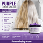 🏆 Last Day Special Price £9.99 ! 🔥Buy 2 Get 1 Free🎁Moisturizing Purple Hair Mask with Long-Lasting Scent