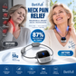 🏆 Last Day Special Price £9.99!🎁Pendant Neck Massager – wearable design, 3 heat levels & 9 intensities melt away stiffness. 🔥