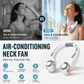 ❄️50% OFF NOW ! 💐Neck Air Conditioner Fan – Ultra‑quiet, 360° rotating, 3 speeds. Hands‑free cooling, long battery. Summer essential!