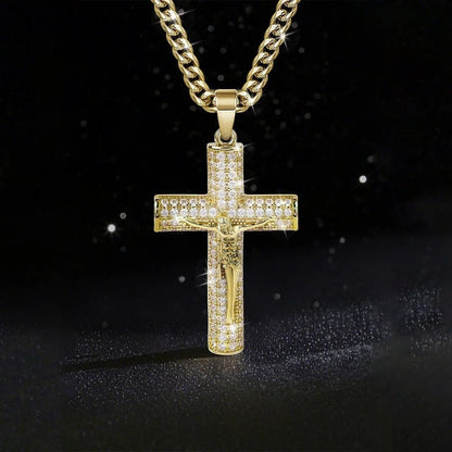 🎉HOLIDAY HAUL SALE✝️Jesus Crucifix Pendant Necklace