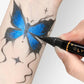 🎨 Last Day Special Price £9.78 ! ✨Temporary Tattoo Markers for Skin🔥Perfect For Unique Body Art