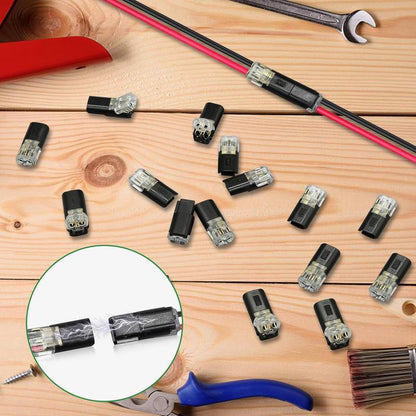 🏆 Last Day Special Price £9.78!💞50K+ SOLD!💥🔥🛡️ Final Day – Ends Tonight! ⏰ Double-Wire Connector with LOCKING Buckle 50% OFF! Secure lock, no slips. The reliable choice for safe, solid connections. ⚡🔒