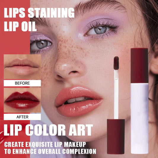 ✨ LAST DAY - BUY 1 GET 1 FREE💋Lips Staining Lip Oil (Non-Sticky | Non-Smudge | 24H Long-Lasting🔥)
