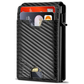 💼 LIMITED-TIME 50% OFF! ✨AirTag Wallet for Men - with Pop Up Aluminum Case Money Clip Slim Leather Slots Credit Card Holder RFID Blocking Bifold Minimalist Wallet