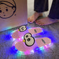 👣50% OFF NOW ! ⚡Cute slippers with cartoon motifs that glow – Colorful LED lights flash with every step, lovely 3D cartoon decals, soft lightweight EVA material, non-slip textured sole, fun for home, beach & night strolls✨