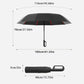 ⏳LIMITED-TIME 50% OFF! ☔Automatic Folding Umbrella – Windproof, Waterproof & Compact
