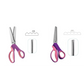 🏆 Last Day Special Price £9.78 ! 🧵Buy more save more🎁Pinking Shears Scissors – Stainless Steel, Ergonomic Cushioned Handles💨