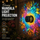 🏆 Last Day Special Price £9.99 ! 🔥Buy 2 Get 1 Free🎁Solar Mandala Wall Light Outdoor Garden Fence Projector Lamp Patio Ambient Decor