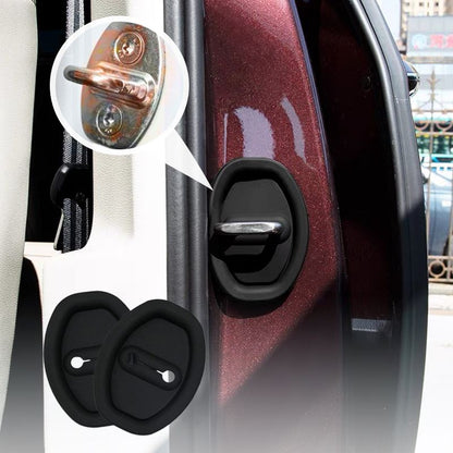 🏆 Last Day Special Price £8.99! 🔥Buy 2 Get 1 Free🎁Car Door Lock Silicone Cover - Sound Dampening Pad💥