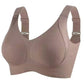 🏆 Last Day Special Price £9.99 !  💕 Buy More Save More 💕 Subtle Striped Seamless Bra with W-Support – Comfort & Style!