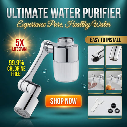 🏆 LIMITED-TIME 50% OFF! 🚰1080° Rotating Faucet Extender Aerator✨