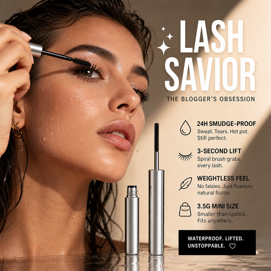 💐 Buy 1 Get 1 FREE 💦 Waterproof Curling & Lengthening Mascara ✨