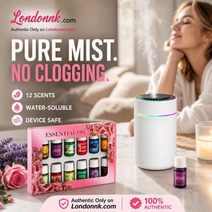 🌺 Last Day Special Price £8.99 ! 🌷12-Pack Water Soluble Essential Oils Set