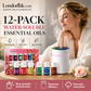 🌺 Last Day Special Price £8.99 ! 🌷12-Pack Water Soluble Essential Oils Set