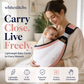 🎉 Last Day Special Price £9.78 ! 👶4-in-1 Breathable Baby Carrier✨0-36 Months, Front/Back/Facing In/Out – Hands-Free
